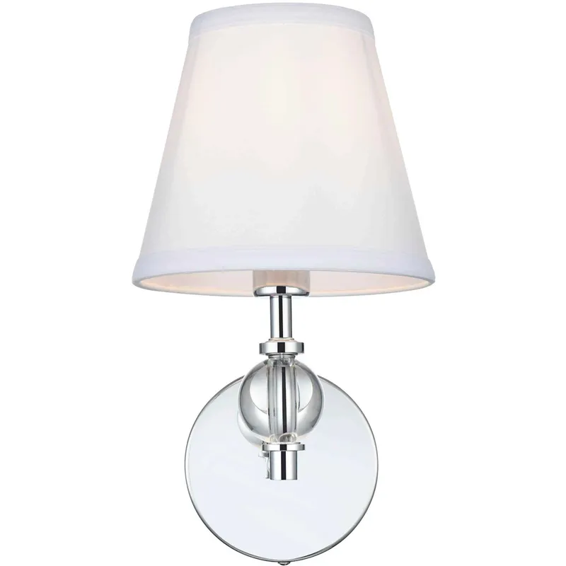 Bethany 1 Light 7 inch Chrome Bath Sconce Wall Light