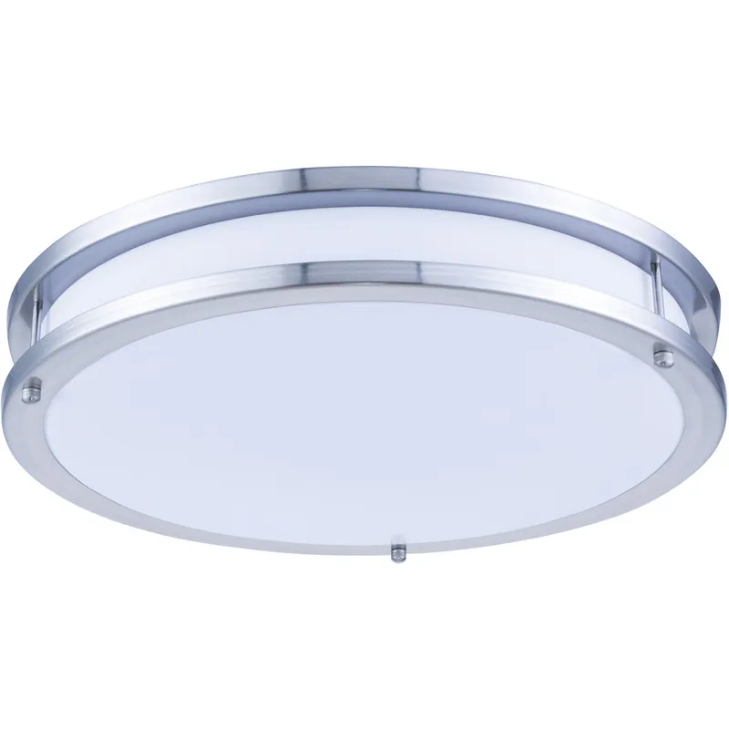 Daxter LED 16 inch Polished Nickel Flush Mount Ceiling Light