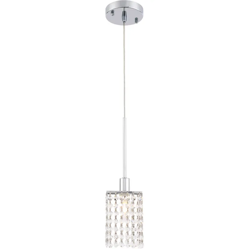 Taylor 1 Light 4.7 inch Chrome Pendant Ceiling Light