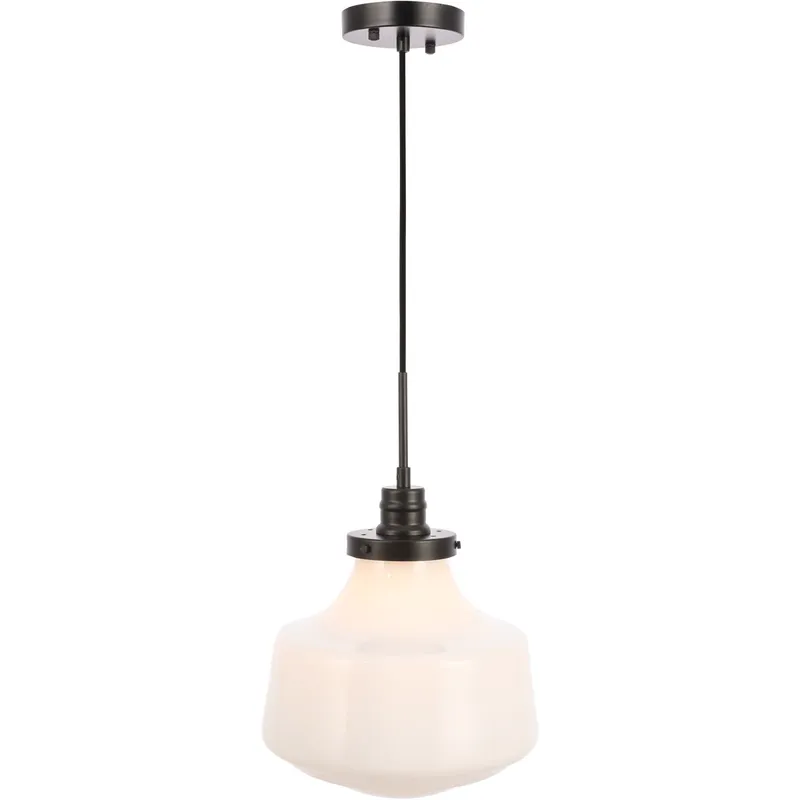 Lyle 1 Light 11 inch Black Pendant Ceiling Light