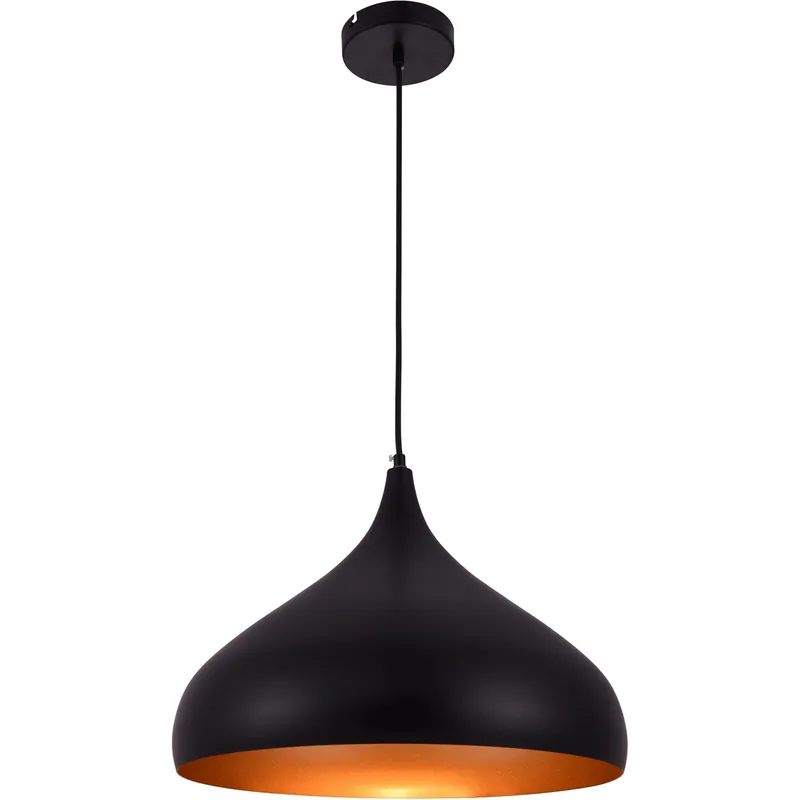 Circa 1 Light 16.5 inch Black Pendant Ceiling Light
