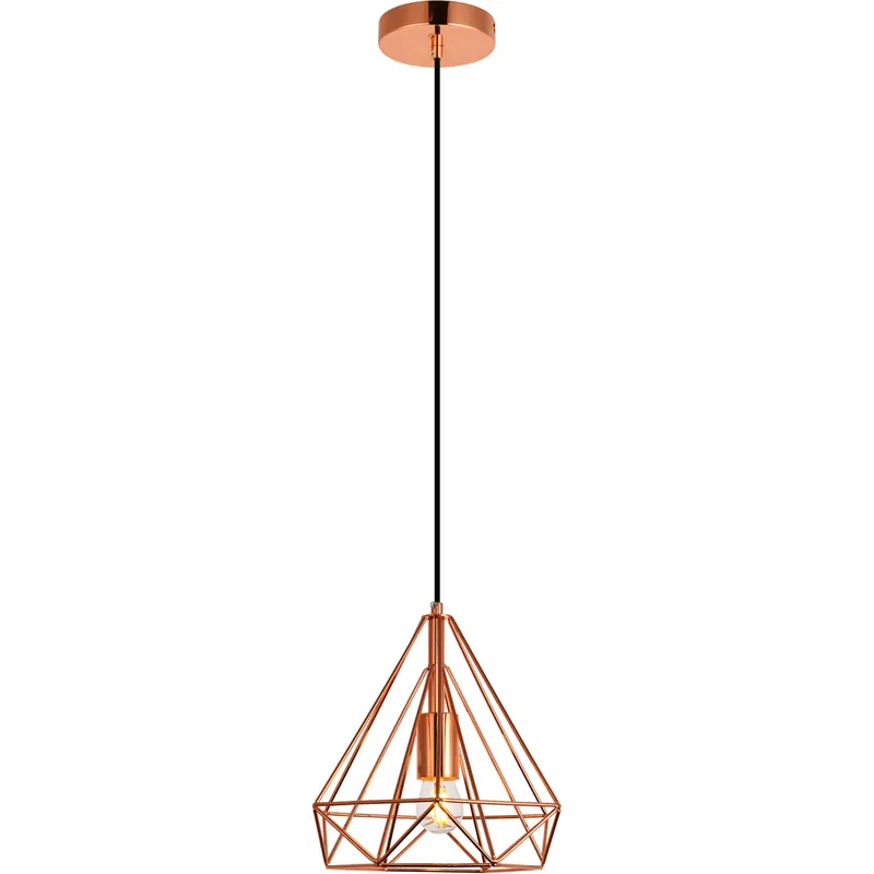 Jago 1 Light 9.8 inch Copper Pendant Ceiling Light