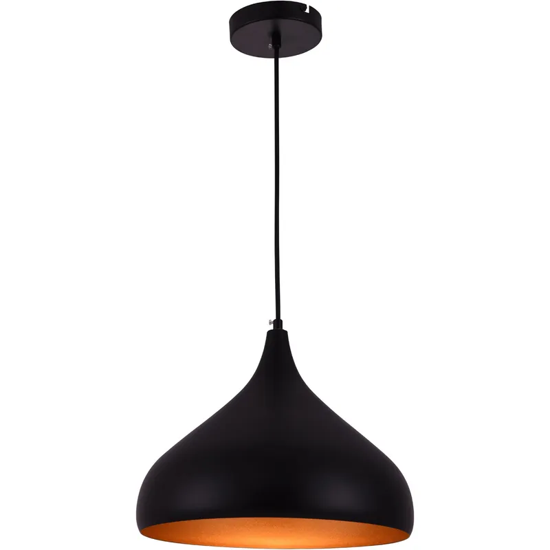 Circa 1 Light 12.5 inch Black Pendant Ceiling Light