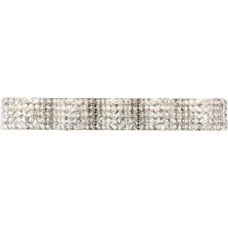 Ollie 5 Light 33.7 inch Chrome Wall sconce Wall Light