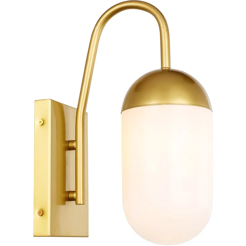 Kace 1 Light 4.8 inch Brass Wall sconce Wall Light