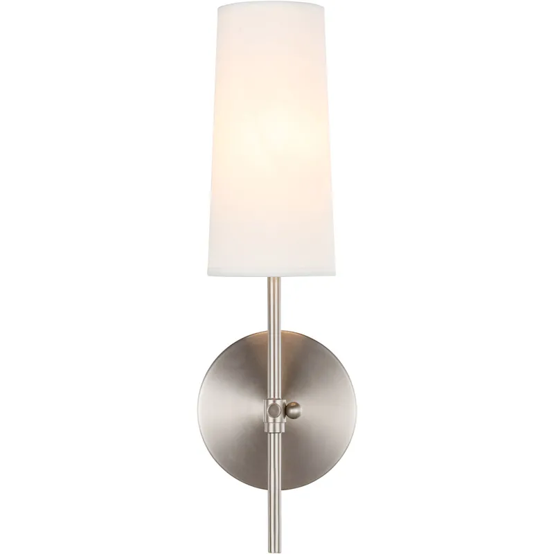 Mel 1 Light 4.75 inch Burnished Nickel Wall sconce Wall Light