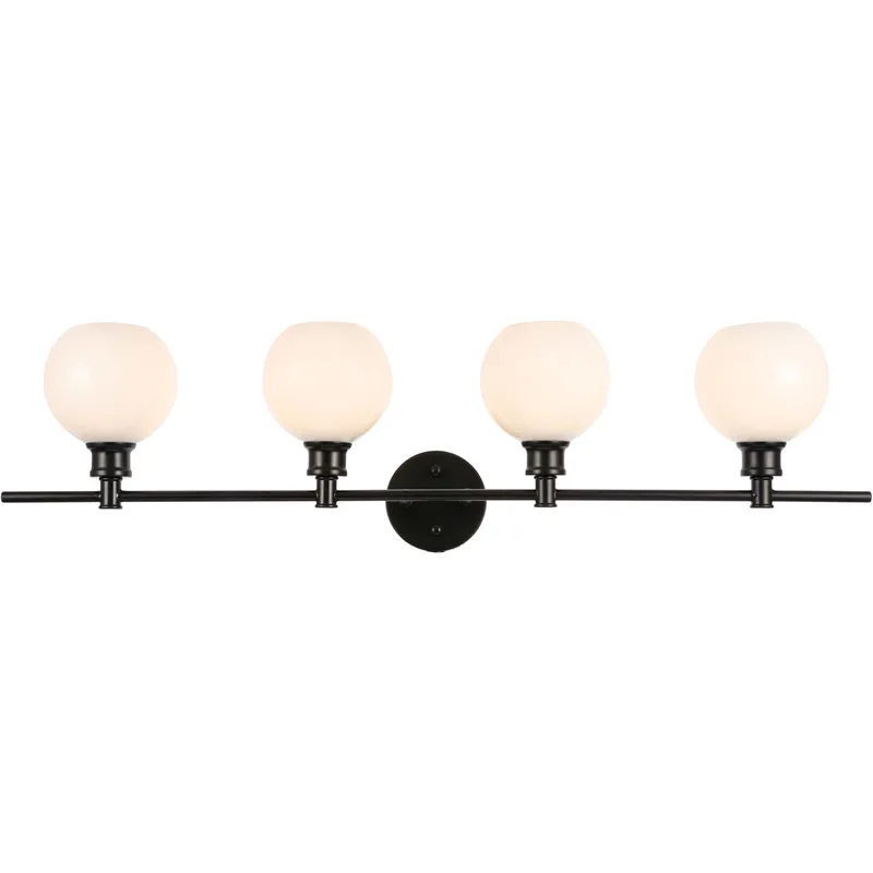 Collier 4 Light 37.6 inch Black Wall sconce Wall Light