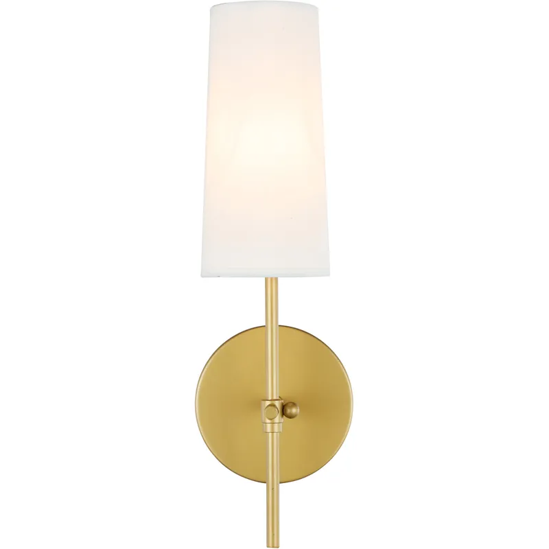 Mel 1 Light 4.75 inch Brass Wall sconce Wall Light