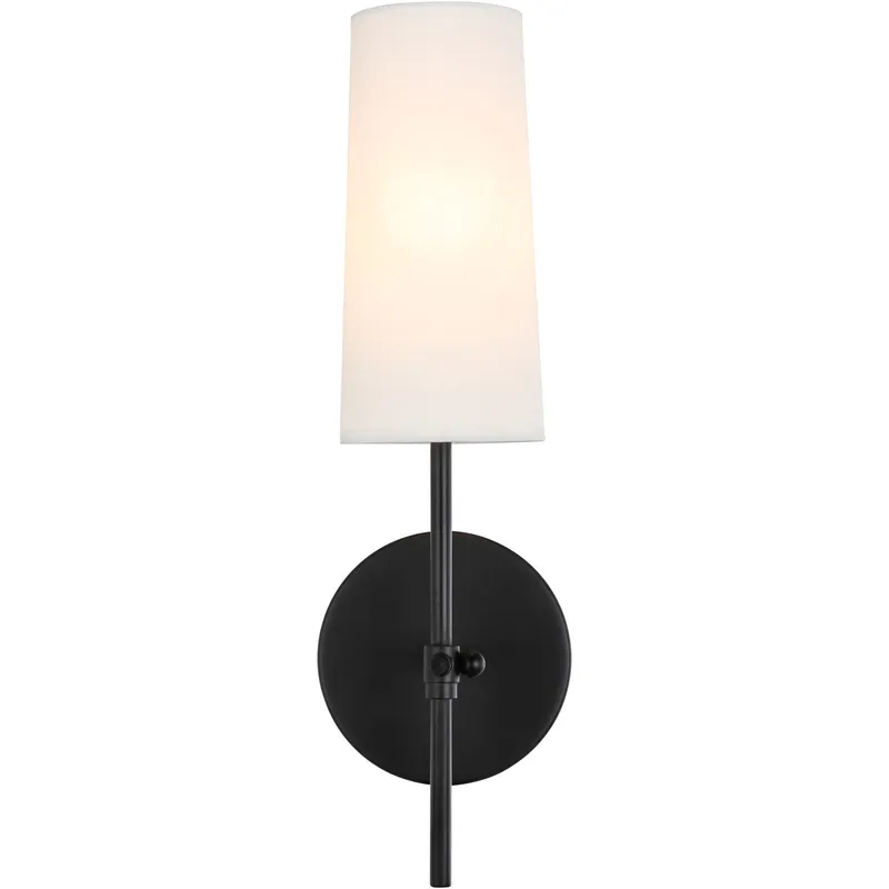 Mel 1 Light 4.75 inch Black Wall sconce Wall Light