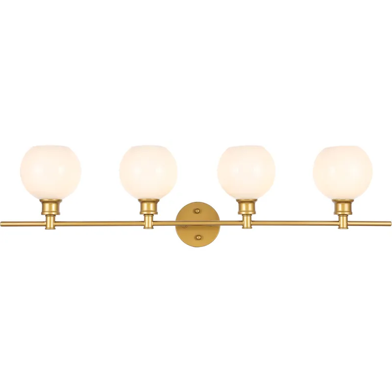 Collier 4 Light 37.6 inch Brass Wall sconce Wall Light