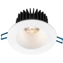Lotus 4" Round Deep Regressed Polycarbonate LED Downlight - Corrosion Resistant - 15W - Dim to Warm / 3K-18K - 1,300 Lumens - 120V