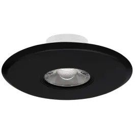 Lotus 10W 5" Round J-Box Mount LED Downlight - CCT Selectable - 740 Lumens - 120V - Black