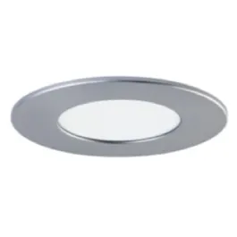 Brushed Nickel Trim for Lotus LED-S8W J-Box Mount or Retrofit LED Downlight