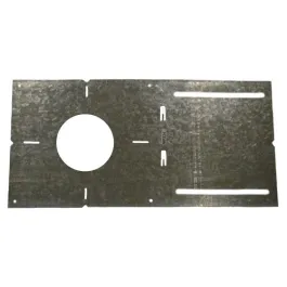 Lotus Flat Rough-In Plate for 2" Recessed Fixtures