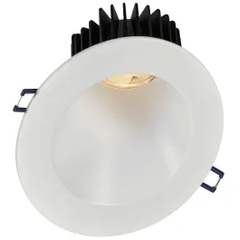 Lotus 5" Sloped Deep Regressed LED Downlight - 30° Slope - 15W - CCT Selectable - 1,420 Lumens - 120V - White