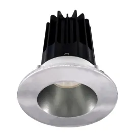 Lotus 2" LED Recessed Downlight - High Output - 15W - 4000K - 1,020 Lumens - Chrome Reflector - Round Chrome Trim - 24° - 120V