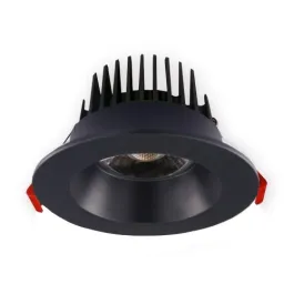 Lotus 4" Round Recessed High Output LED Downlight - 15W - 3000K - 960 Lumens - 120V - Black