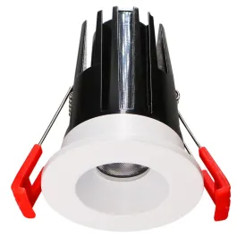 Lotus 2" 7W Round LED Downlight - CCT Selectable - 480 Lumens - 120V - White