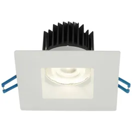 Lotus 3" Square Regressed LED Downlight - 15W - CCT Selectable - 1,450 Lumens - 120V - White
