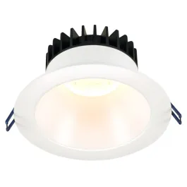Lotus 6" Deep Regressed LED Downlight - High Output - 30W - White Reflector - White Trim - 2700K - 2,630 Lumens - 120V