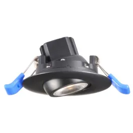 Lotus 2" Eyeball Gimbal LED Downlight - 5W - 4000K - 430 Lumens - 24V - Black