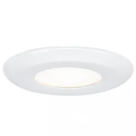 Lotus 4" J-Box Mount Round LED Downlight - 11W - 2700K - White - 120V