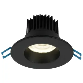 Lotus 3" Round Regressed LED Downlight - 15W - CCT Selectable - 1,450 Lumens - 120V - Black