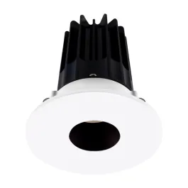 Lotus 2" LED Recessed Downlight - 8W - 3000K - 600 Lumens - Bronze Reflector - Pinhole Trim - 120V