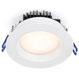 Lotus 4" Round Regressed LED Downlight - 14.5W - 4000K - 1,020 Lumens - White