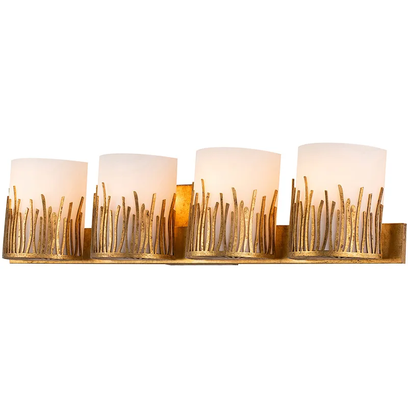 Sawgrass 4 Light 32 inch Gold Bath/Vanity Wall Light