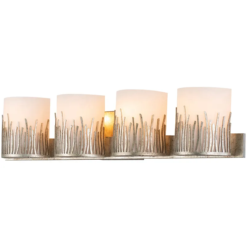 Sawgrass 4 Light 32 inch Silver Bath/Vanity Wall Light