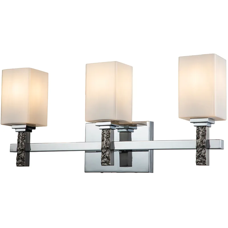 Jack 3 Light 23.5 inch Polished Chrome Bath Bar Wall Light