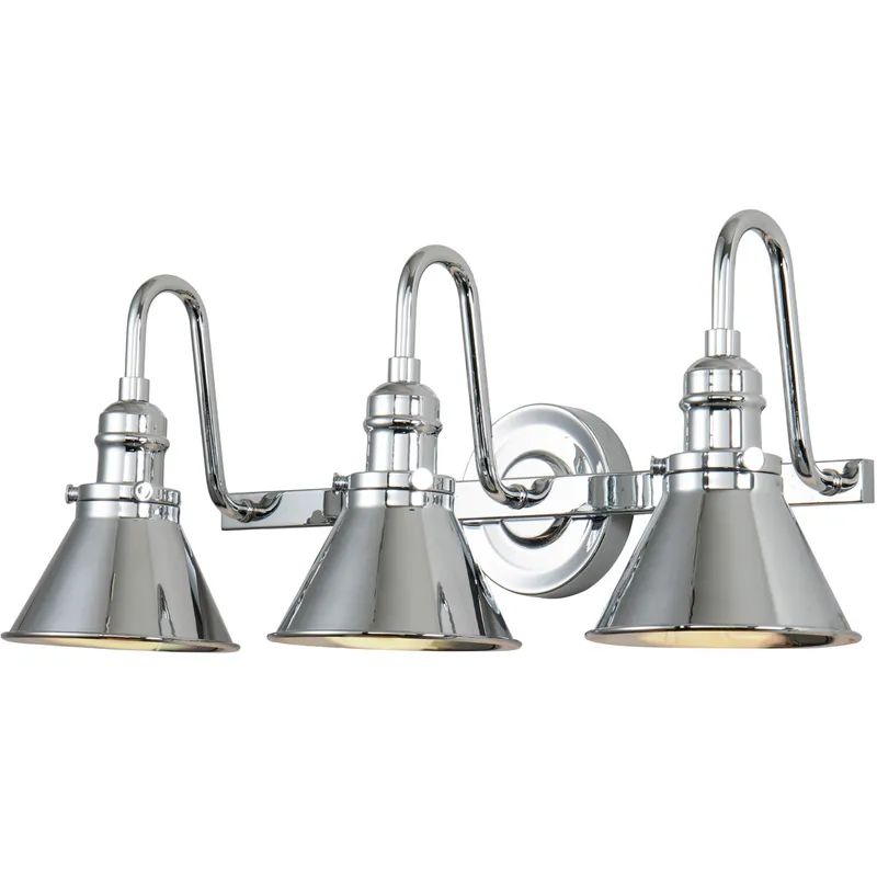 Provence 3 Light 24 inch PC Bath Light Wall Light in Polished Chrome