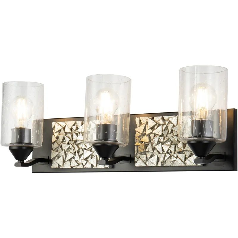 Bocage 3 Light 22 inch MB Bath Light Wall Light in Matte Black