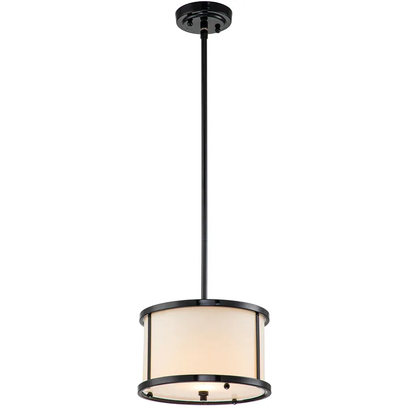 Lemuria 1 Light 10.5 inch Black Mini Pendant Ceiling Light