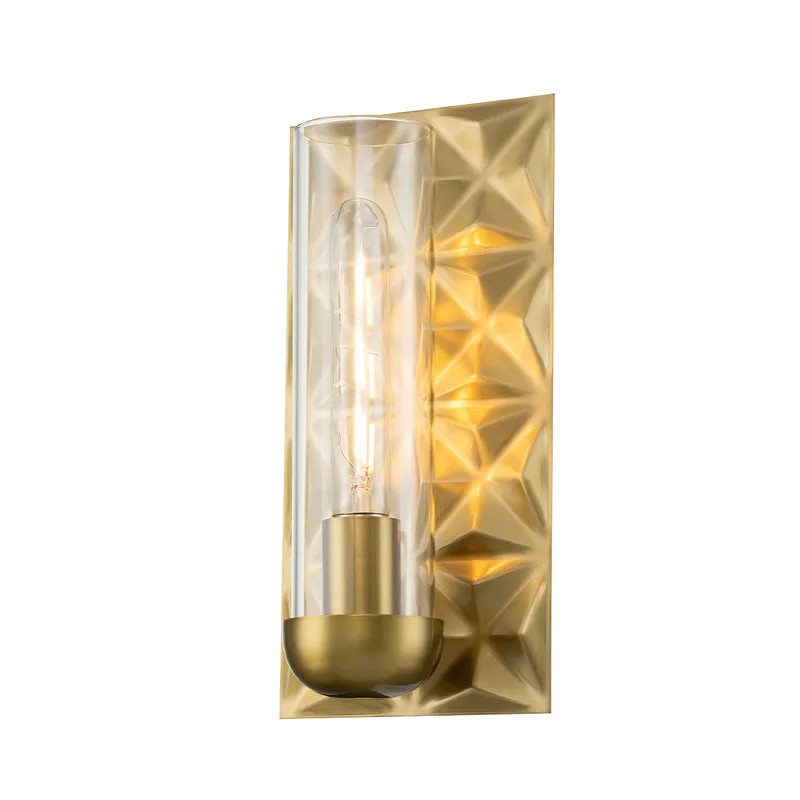Alpha 1 Light Aged Brass ADA Wall Sconce Wall Light