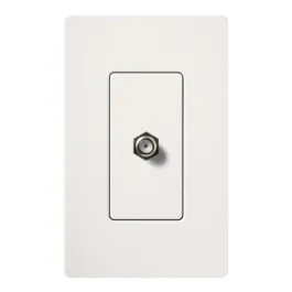 Lutron Claro Cable Jack - Snow