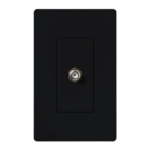 Lutron Claro Cable Jack - Black