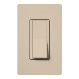 Lutron Claro Single-Pole Switch - 15A - Taupe