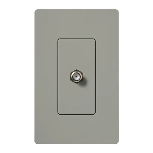 Lutron Claro Cable Jack - Gray