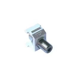 Lutron Coax Cable Jack - White