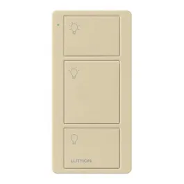 Lutron 3-Button Original Pico Smart Remote - Light Icons - Ivory