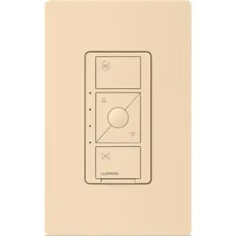 Lutron Caseta Wireless In-Wall Fan Control - 120V - Ivory