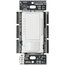 Lutron Maestro Occupancy Sensor LED+ Dimmer - Single Pole / Multi-Location - White