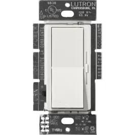 Lutron Diva Reverse-Phase ELV Dimmer - Single-Pole / 3-Way - Lunar Gray