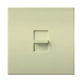 Lutron Nova T Magnetic Low-Voltage Single-Pole Slide-to-Off Dimmer - 1500VA - Almond