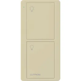 Lutron 2-Button Pico Smart Remote - Light Icons - Ivory