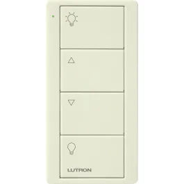 Lutron 4-Button Pico Smart Remote - Zone Control - Light Icons - Biscuit