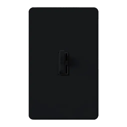 Lutron Ariadni LED+ Dimmer - Single Pole / 3-Way - 250W Max - Black
