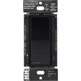 Lutron Caseta Claro Smart Accessory Switch - Black